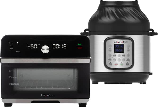 Instant pot and sales air fryer in one