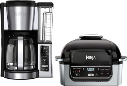 Coffee maker and indoor grill