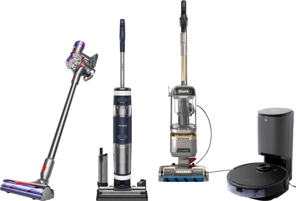 Stick vacuums and robot vacuum