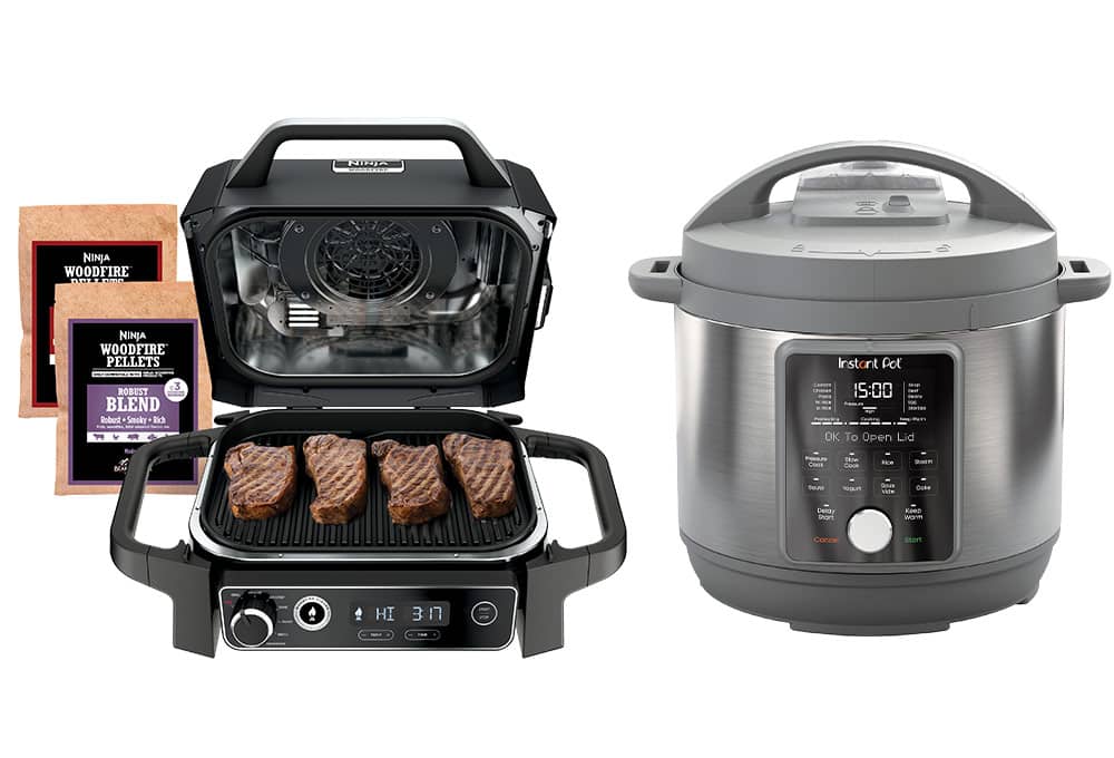 Outdoor grill and smoker, pressure cooker