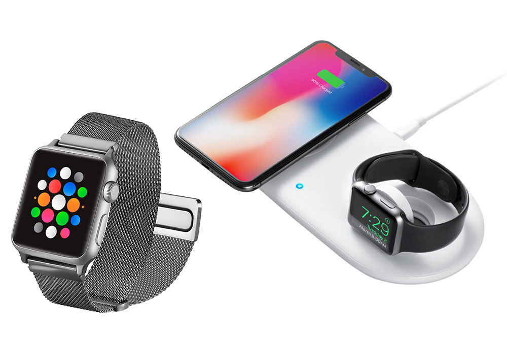 Smartwatch charger and watch band