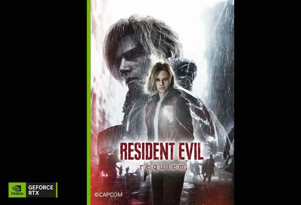 NVIDIA GeForce RTX. Resident Evil Requiem. Copyright CAPCOM. 