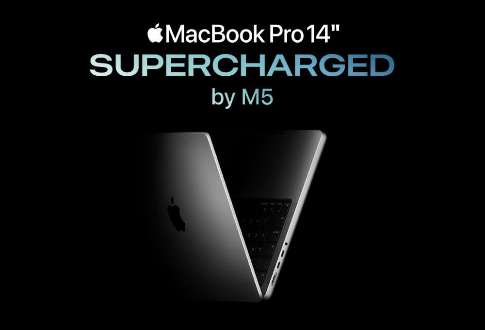 MacBook Pro 14-inch, supercharged by M5