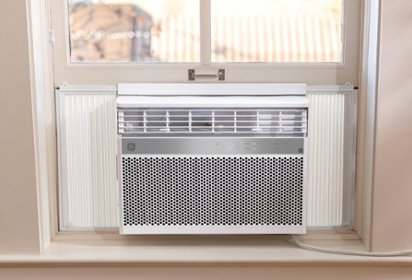 Window air conditioner within living space