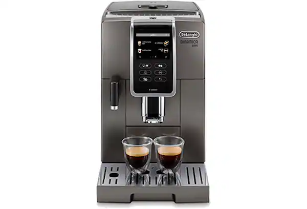 Gray espresso machine