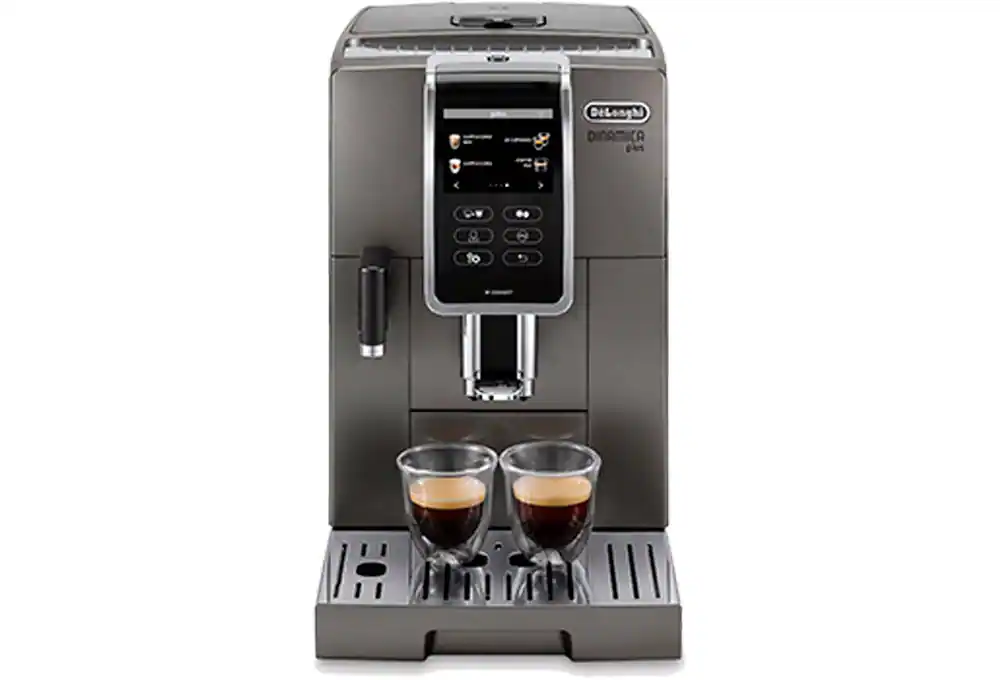 Gray espresso machine