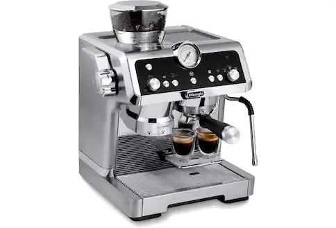 Stainless steel espresso machine