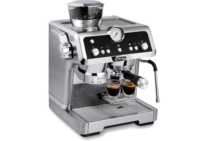 De'Longhi Digital All-in-One Combination Coffee and Espresso Machine Black  and Stainless Steel COM530M - Best Buy