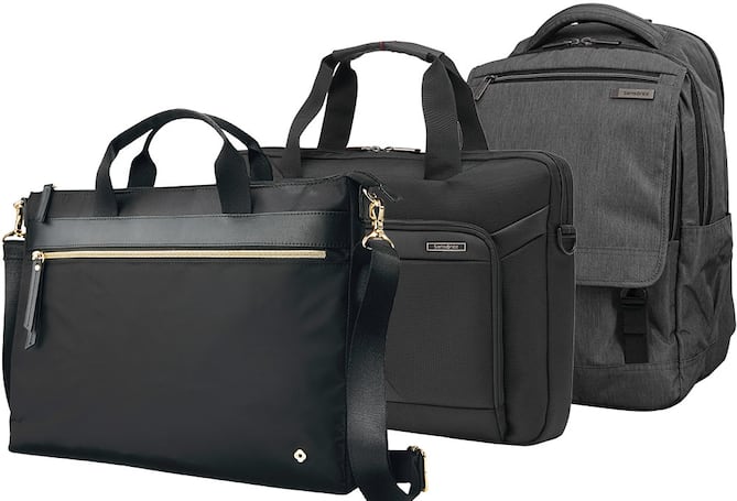 Briefcases, backpack