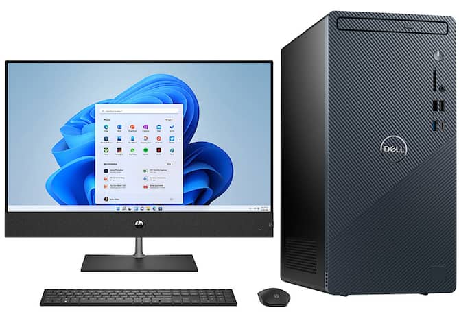 All in one, desktop