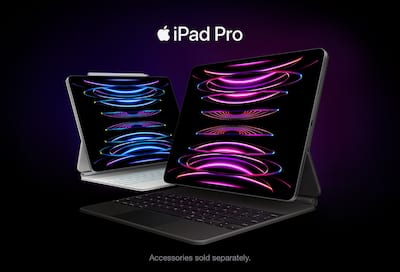 Accessories sold separately.