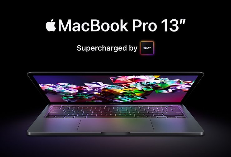 MacBook Pro 13", supercharged by M2