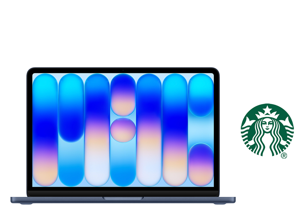 MacBook, Starbucks