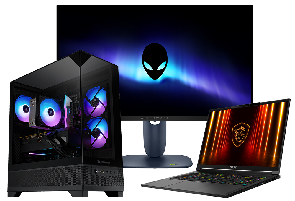 Gaming monitor and computer