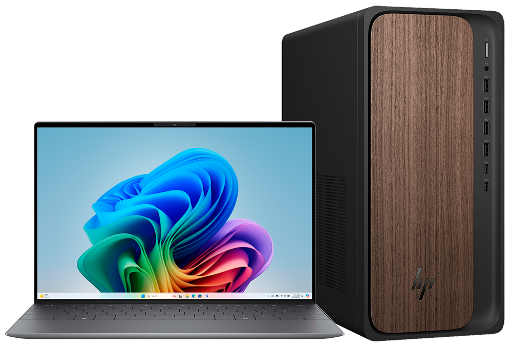 Laptop and desktop PCs