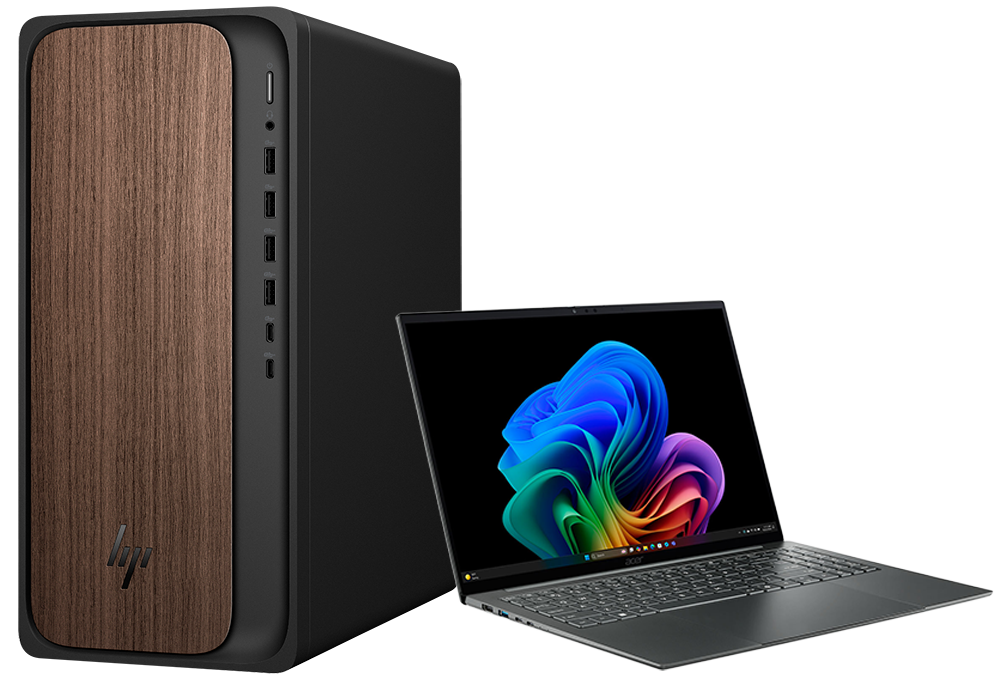 Desktop, laptop
