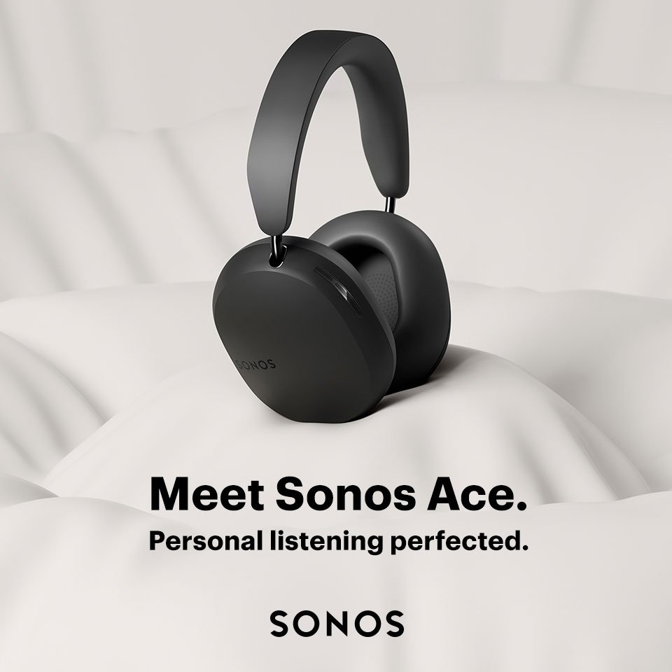 Meet Sonos Ace. Personal listening perfected.