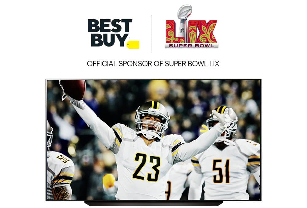 TV, Best Buy, Official Sponsor of Super Bowl LIX