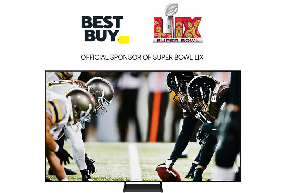 TV, Best Buy, Official Sponsor of Super Bowl 59