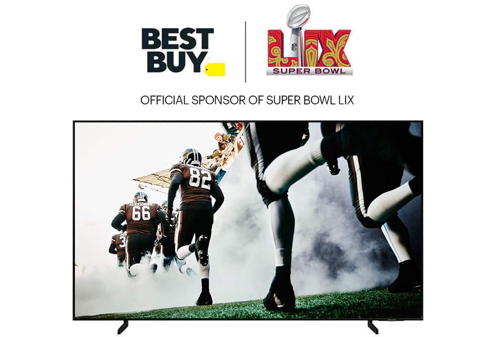TV, Best Buy, Official Sponsor of Super Bowl 59