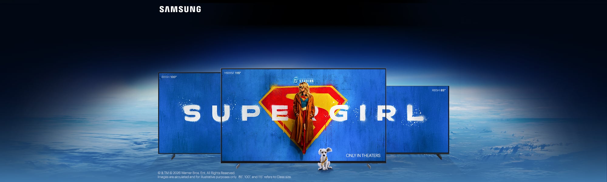 Supergirl only in theaters June 26