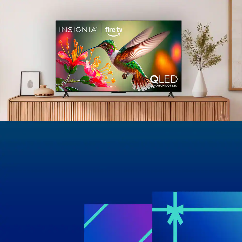 Smart TV in a living area