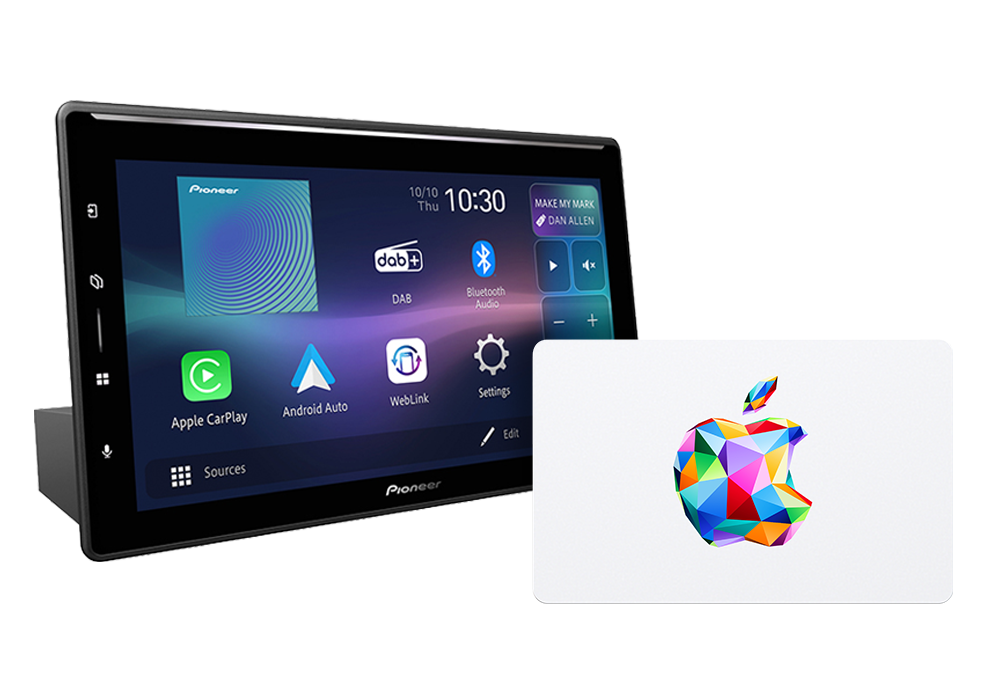 Receiver; $100: The gift card for everything Apple