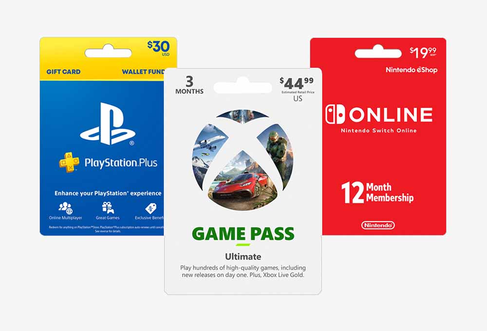 Gaming subscriptions