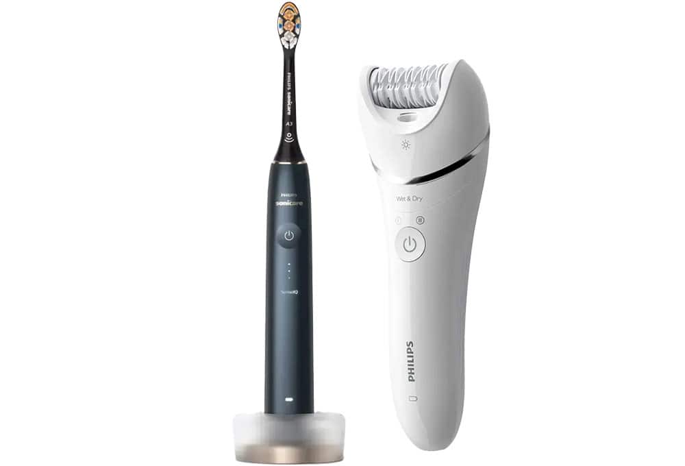 Electric toothbrush, epilator