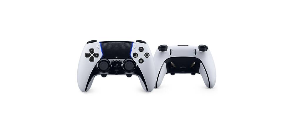 Playstation 5 DualSense Edge Wireless Controller - Compatible with  PlayStation 5 - Feat. haptic feedback & adaptive triggers 