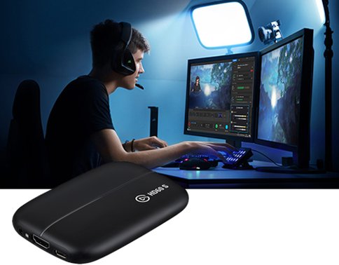 Person playing video games at computer