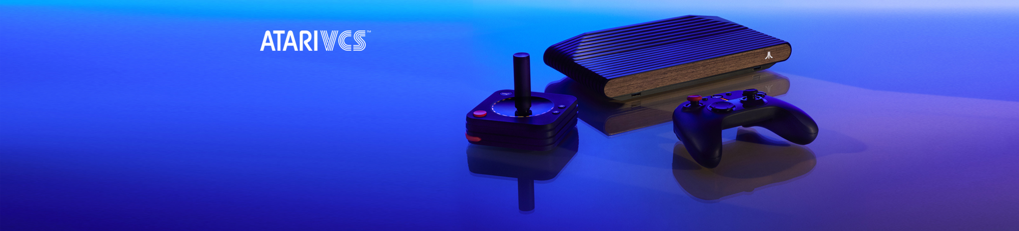 Atari VCS video game console, joystick and controller