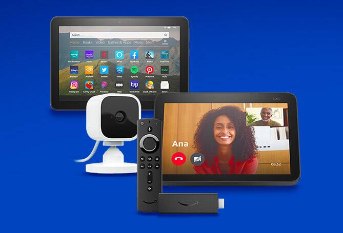 Smart display, security camera, streaming device