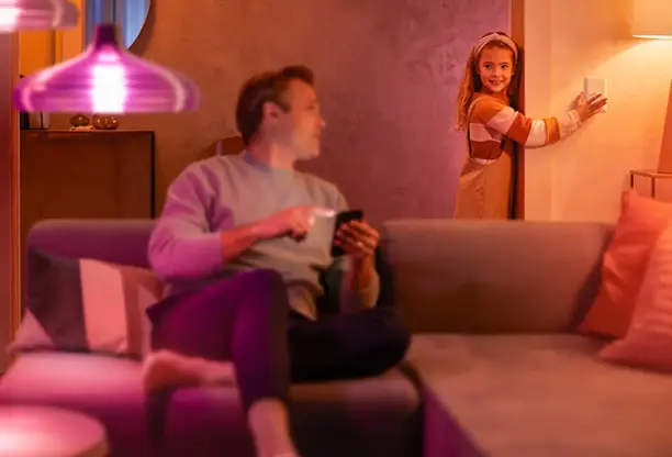 Person on smartphone