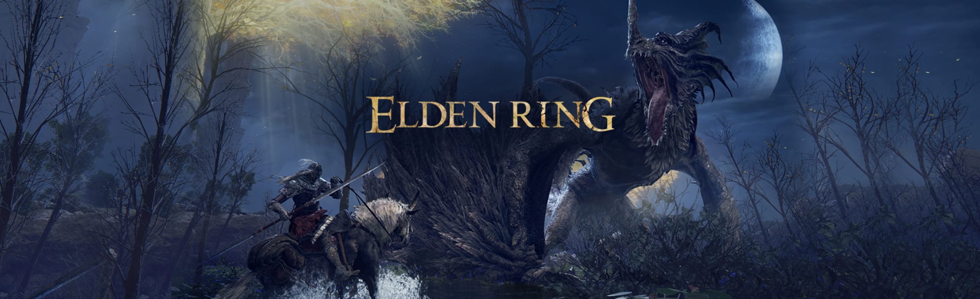 Warrior on horseback battling dragon