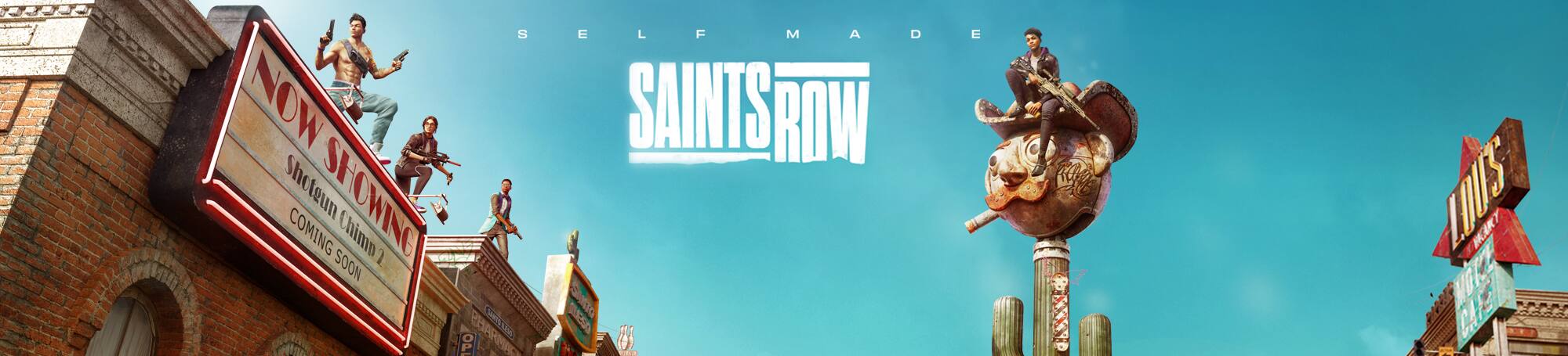 People on roofs holding firearms