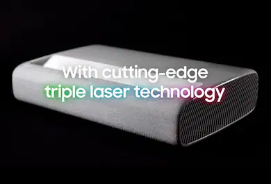 With cutting-edge triple laser technology