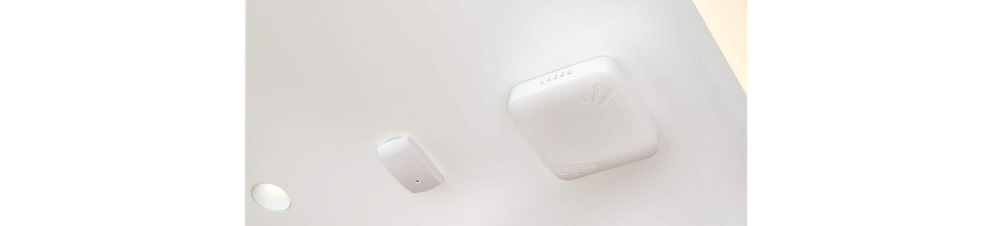 Router on a wall