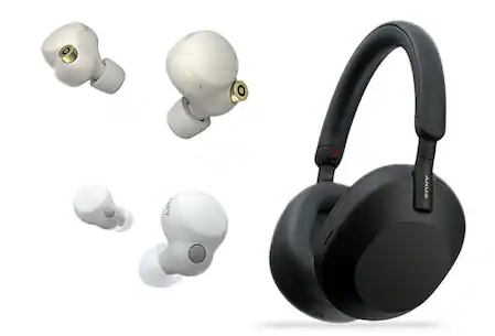 Earbuds and over-ear headphones