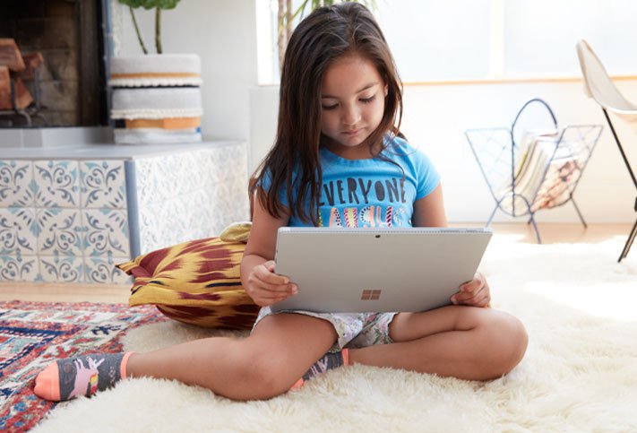 Person with computer