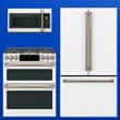 Microwave, refrigerator, oven, dishwasher