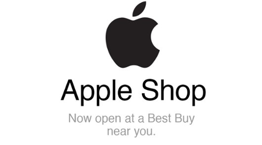 Go to the apple shop