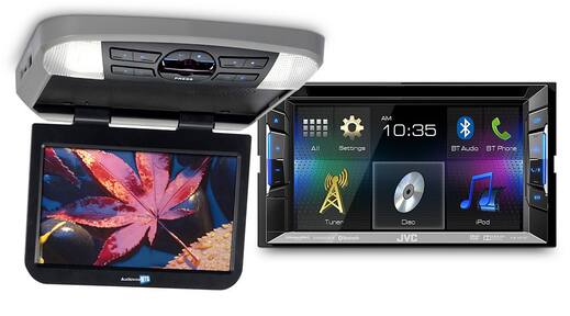 DVD stereo receivers