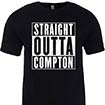  Straight Outta Compton (T-Shirt) (Large)
