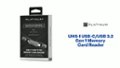 Platinum™ - UHS-I USB-C/USB 3.2 Gen 1 Memory Card Reader Features video 0 minutes 38 seconds