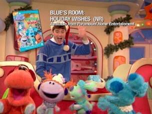 Blue S Clues Blue S Room Holiday Wishes Dvd Best Buy