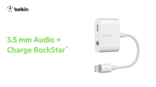 Belkin Lightning to 3.5mm Audio Cable + Audio Charger Splitter