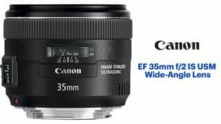 Canon EF 35mm f/2 IS USM Wide-Angle Lens Black 5178B002 - Best Buy