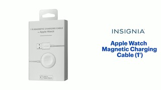 Best Buy: Insignia™ Apple Watch Magnetic Charging Cable (1') White NS-AWCB1W