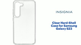 Insignia™ Hard-Shell Case for Samsung Galaxy S23 Ultra Clear NS-23UHCC -  Best Buy